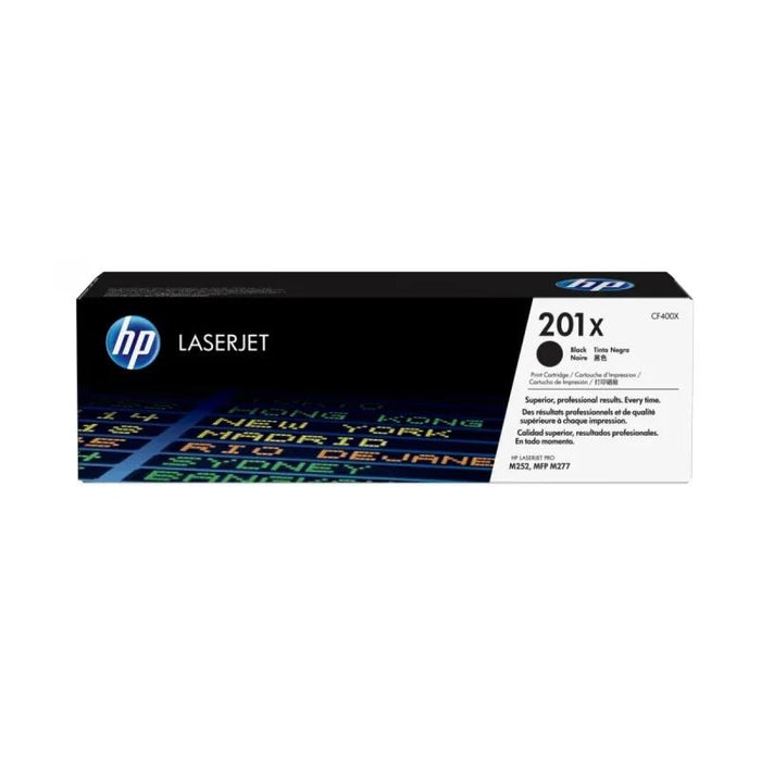 HP 201X CF400X Black High Yield Original LaserJet Toner Cartridge