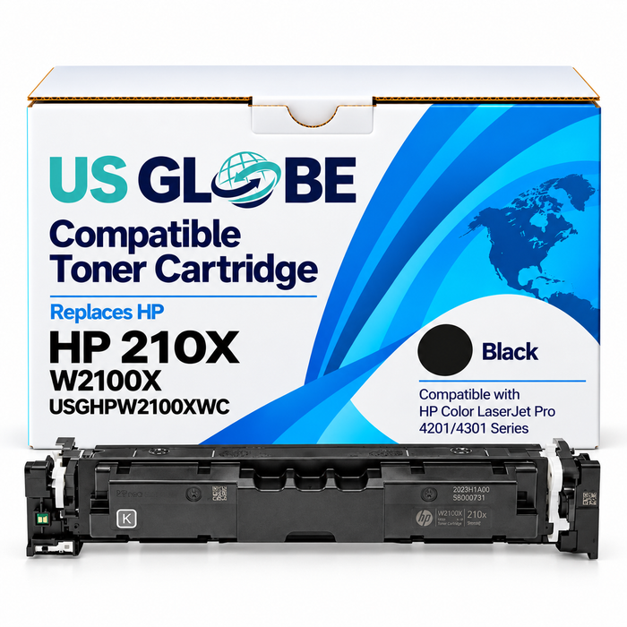 US Globe USGHPW2100XWC Black High-Yield Compatible Non-OEM Toner Cartridge