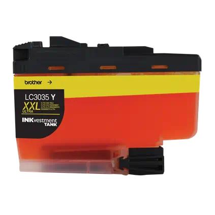 Brother LC3035Y Yellow Ultra High-Yield INKvestment Tank Original Ink Cartridge