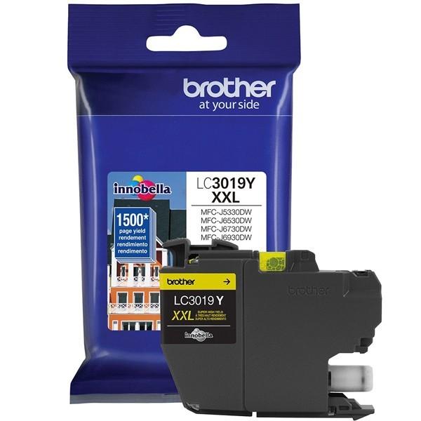 Brother LC3019Y Yellow Super High-Yield Original Ink Cartridge