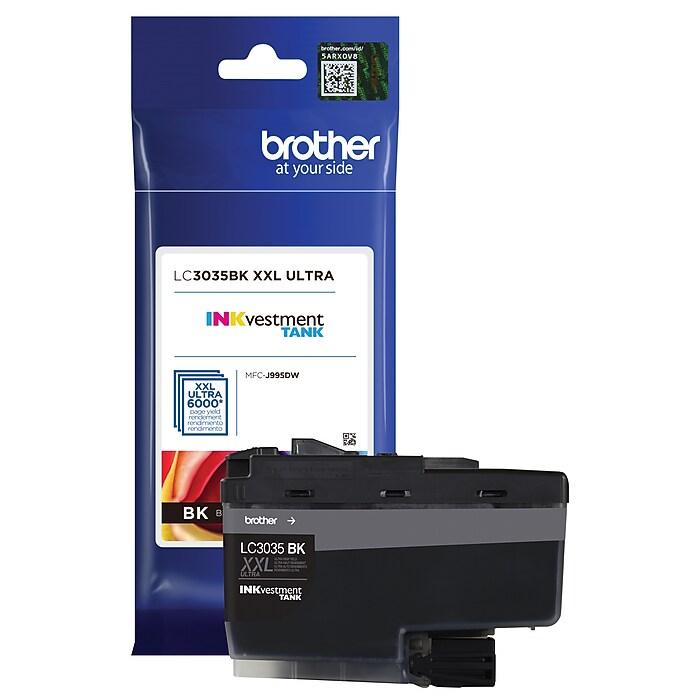 Brother LC3035BK Black Ultra High-Yield INKvestment Tank Original Ink Cartridge