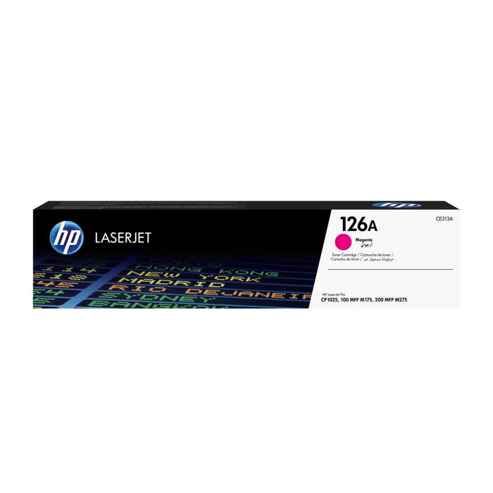 HP 126A CE313A Magenta Standard Yield Original LaserJet Toner Cartridge – 1,000 Pages