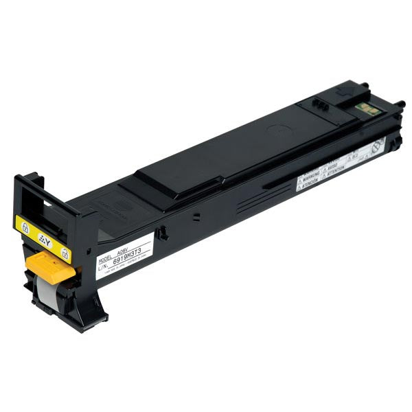 Konica Minolta A06V233 Yellow High Yield Toner Cartridge