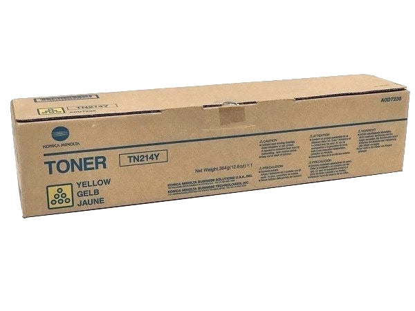 Konica Minolta A0D7235 Yellow Toner Cartridge