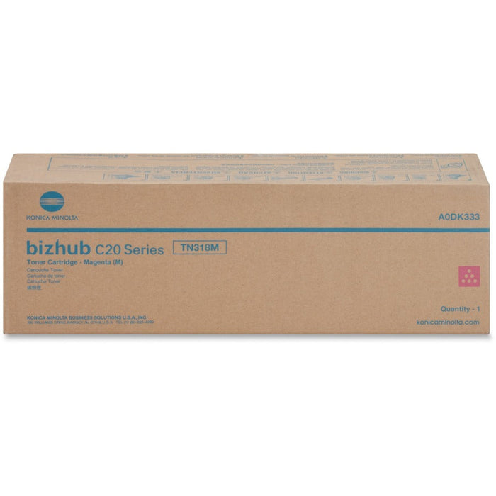 Konica Minolta A0DK333 Magenta Toner Cartridge