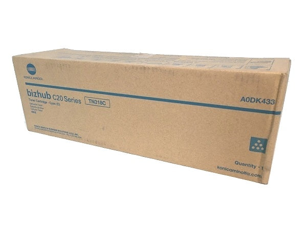 Dic433 Ink Konica Minolta A0DK433 Cyan Toner — US Globe Corp