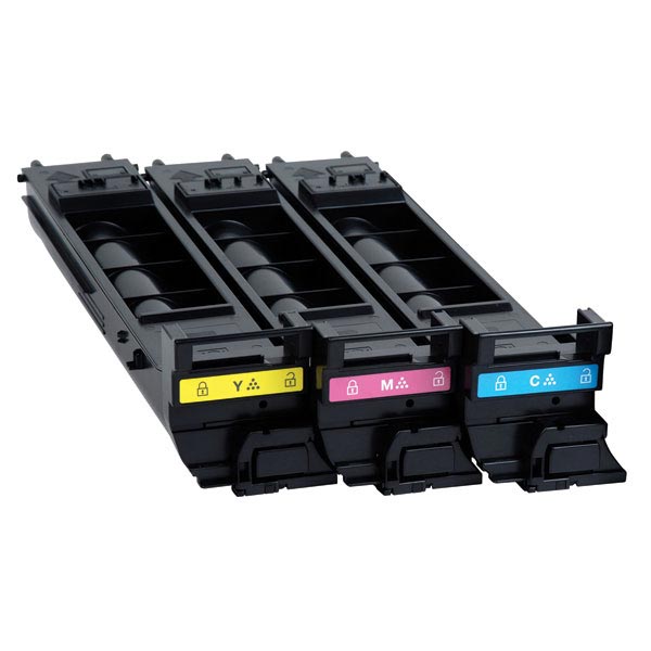 Konica Minolta A0DKJ32 Color High Yield Toner Cartridge Combo Pack