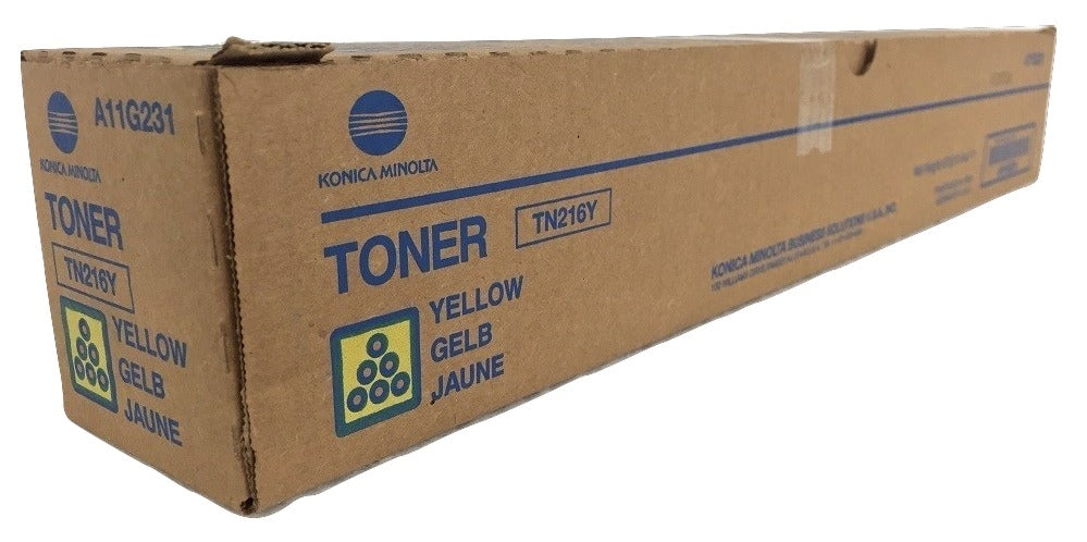 Konica Minolta A11G231 Yellow Toner Cartridge