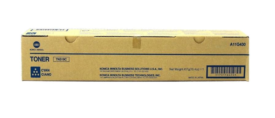 Konica Minolta A11G430 Cyan Toner Cartridge