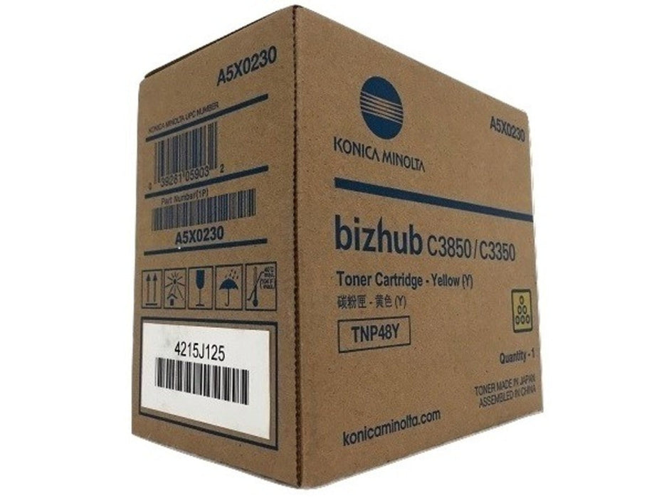 Konica Minolta A5X0230 Yellow Toner Cartridge