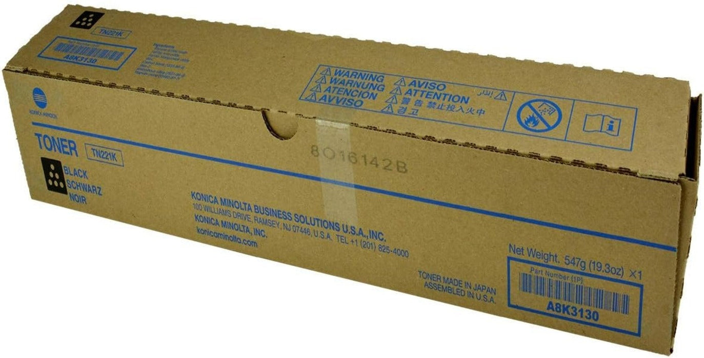 Konica Minolta A8K3130 Black Toner Cartridge