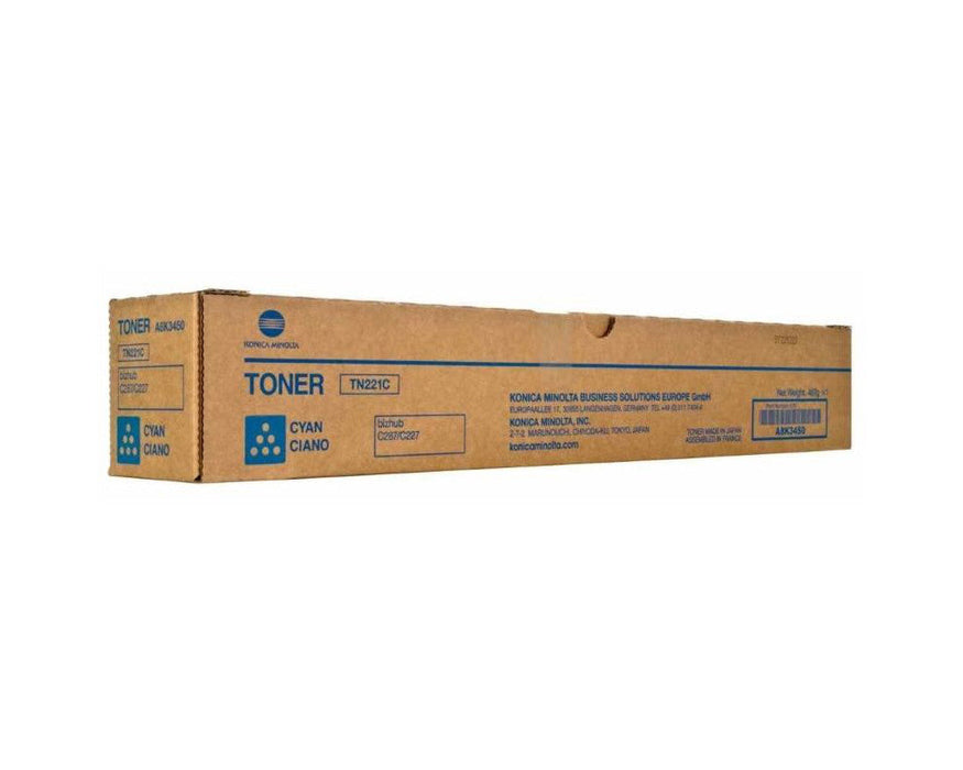 Konica Minolta A8K3430 Cyan Toner Cartridge