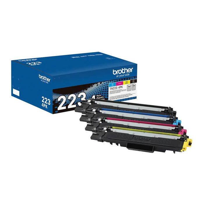 Brother TN2234PK Black/Cyan/Magenta/Yellow Original OEM Toner Cartridge