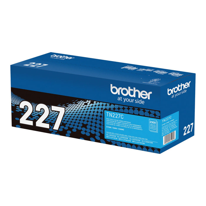 Brother TN227C Cyan Original OEM Toner Cartridge