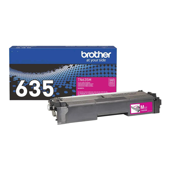 Brother TN635M Magenta genuine toner cartridge