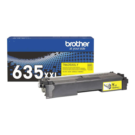 Brother TN635XXLY Yellow genuine toner cartridge