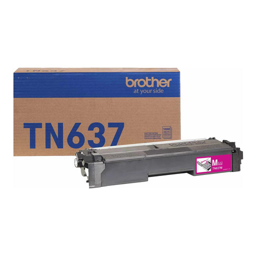 Brother TN637M Magenta genuine toner cartridge