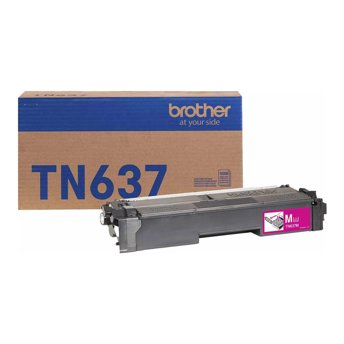 Brother TN637M Magenta genuine toner cartridge