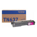 Brother TN637M Magenta genuine toner cartridge