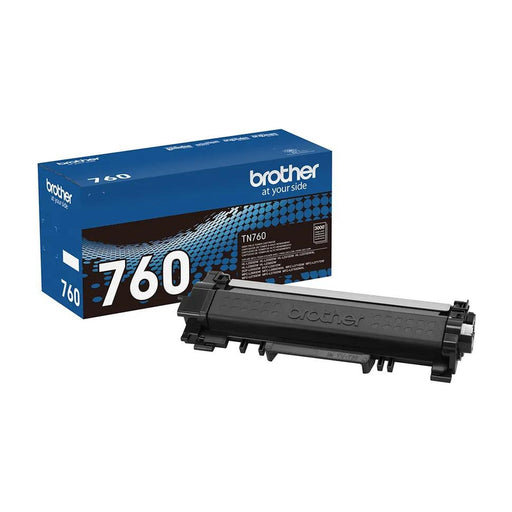 Brother TN760 Black High-Yield Original Toner Cartridge - 3,000 Pages - primary product image