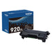 Brother TN920XL high-yield black toner cartridge with genuine retail box