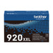 Brother TN920 Series TN920XXL Black Super High-Yield Original Toner Cartridge - Up to 11,000 Pages - box plus product