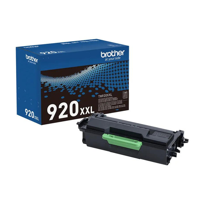 Brother TN920 Series TN920XXL Black Super High-Yield Original Toner Cartridge - Up to 11,000 Pages - primary box