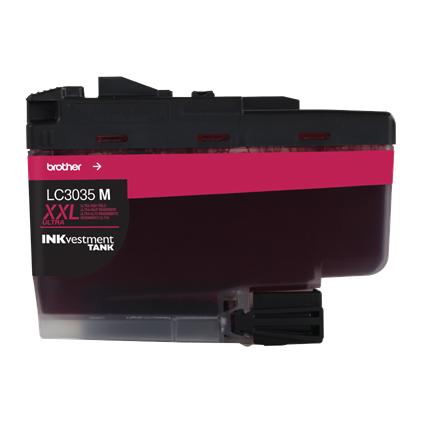 Brother LC3035M Magenta Ultra High-Yield INKvestment Tank Original Ink Cartridge