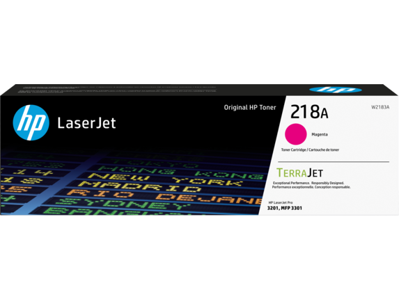 HP 218A W2183A Magenta Standard-Yield Original Toner Cartridge - 1,200 pages (ISO/IEC 19798)