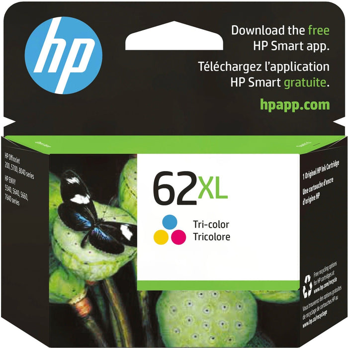HP C2P07AN Tri-Color High Yield Ink Cartridge