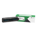 Lexmark C3210K0 black Return Program toner cartridge and retail box