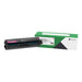 Lexmark C3210M0 magenta Return Program toner cartridge and retail box
