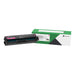 Lexmark C331HM0 magenta high-yield Return Program toner cartridge and retail box