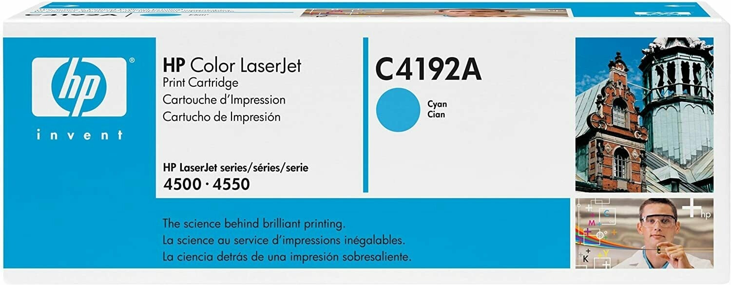 HP C4192A Cyan Toner Cartridge