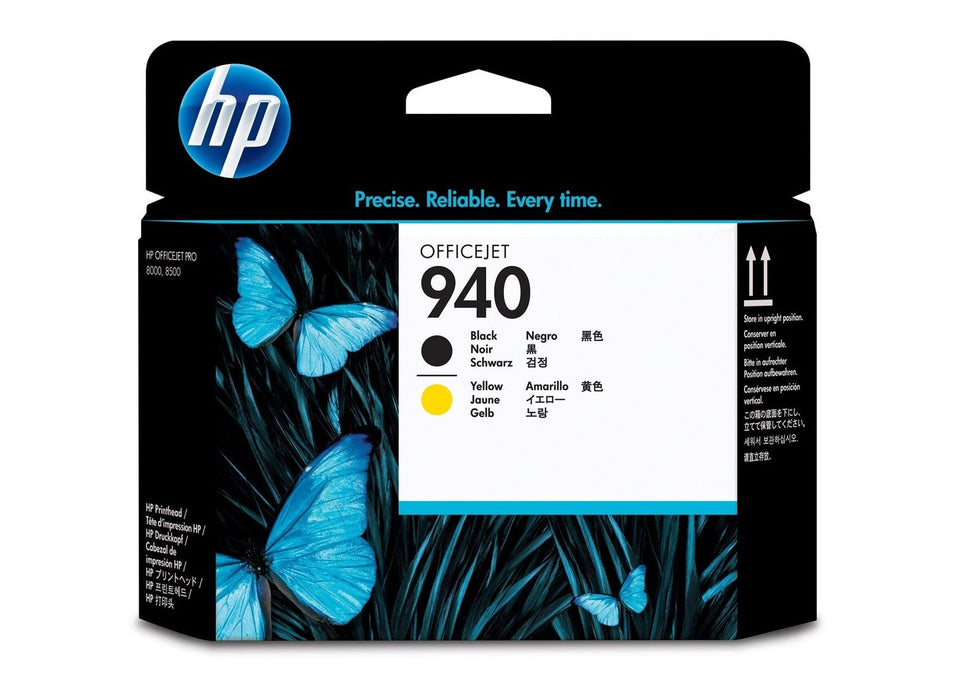 HP C4900A Black / Yellow Printhead