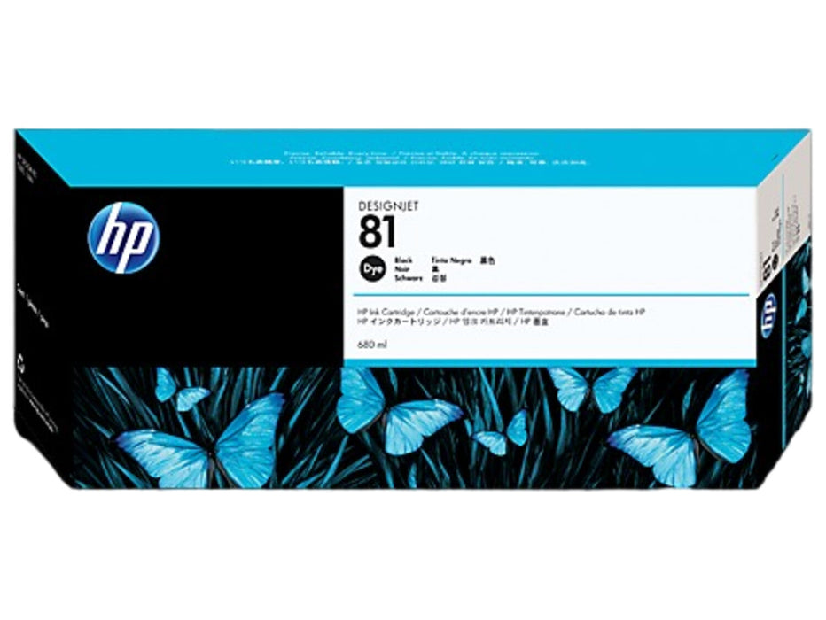 HP C4930A Black Dye Ink Cartridge