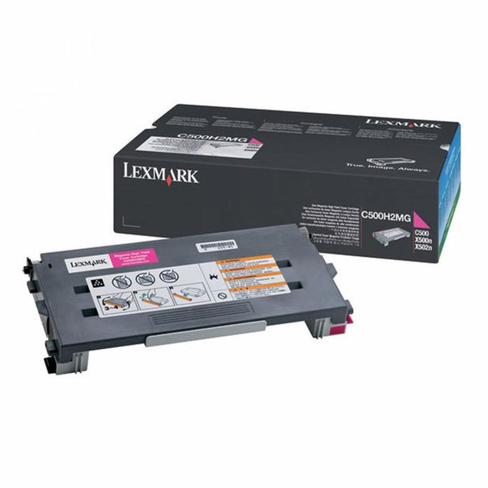 Lexmark C500H2MG Magenta High Yield Toner Cartridge