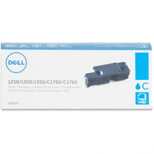 Dell C5GC3 Cyan High Yield Toner Cartridge