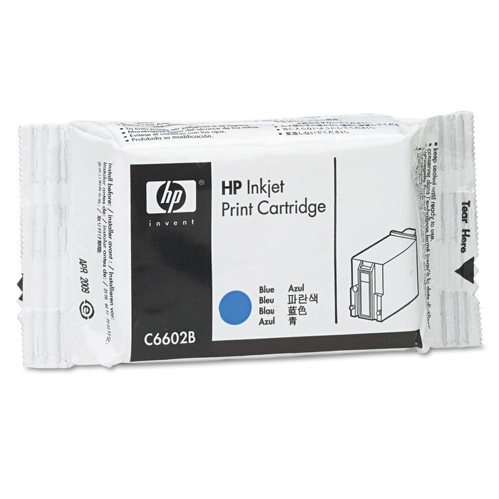HP C6602B Blue Ink Cartridge