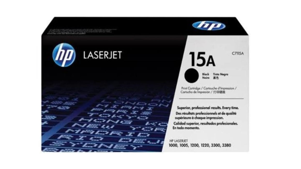 HP C7115A Black Toner Cartridge