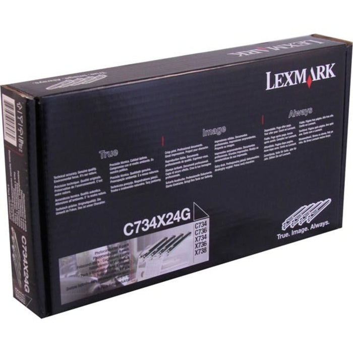 Lexmark C734X24G Cyan / Magenta / Yellow / Black Photoconductor Kit