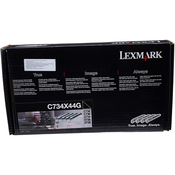 Lexmark C734X44G Cyan / Magenta / Yellow / Black Photoconductor Kit
