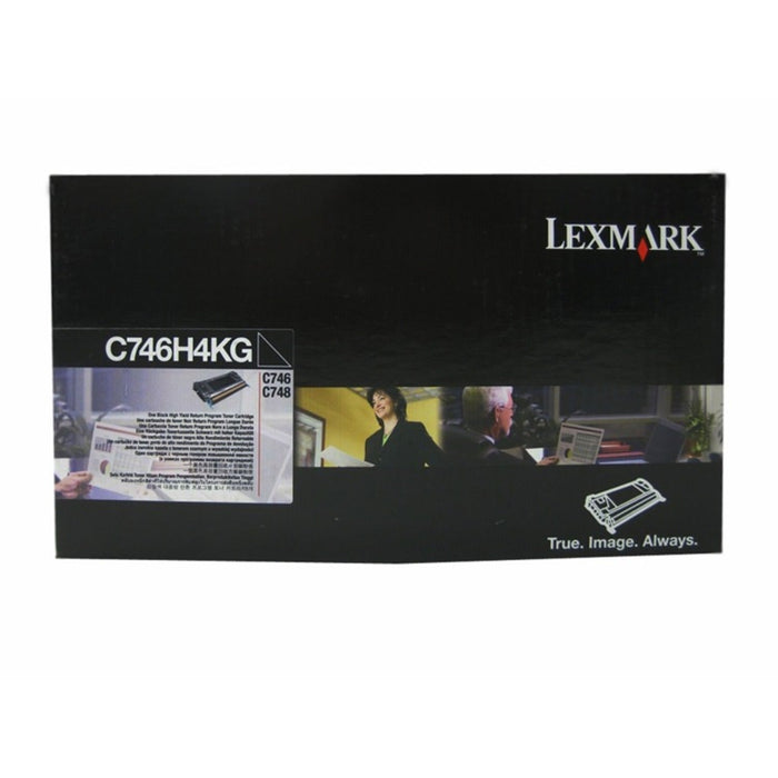 Lexmark C746H4KG Black High Yield Return Program Toner Cartridge