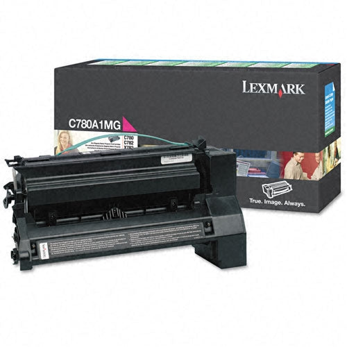 Lexmark C780A1MG Magenta Return Program Toner Cartridge