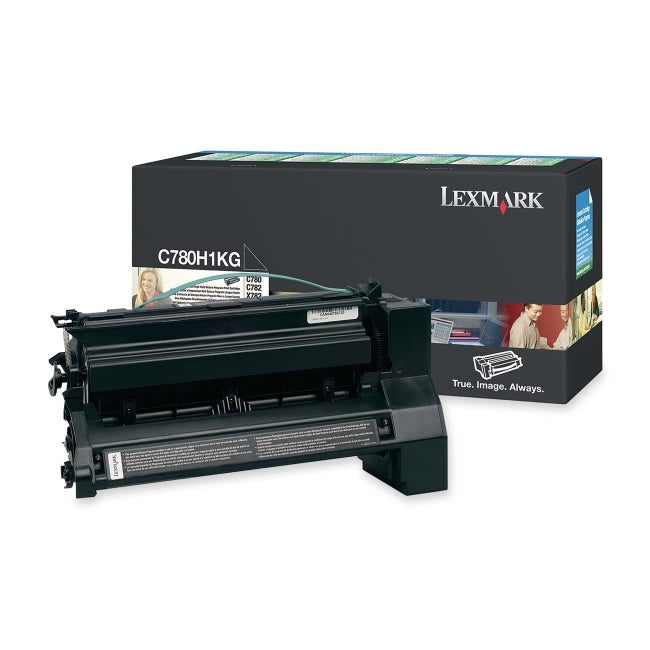 Lexmark C780H1KG Black High Yield Return Program Toner Cartridge