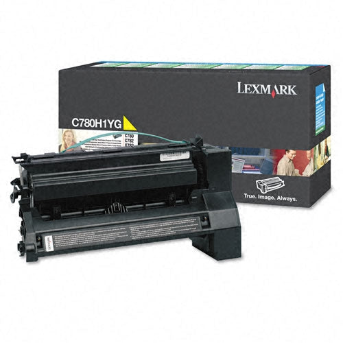 Lexmark C780H1YG Yellow High Yield Return Program Toner Cartridge