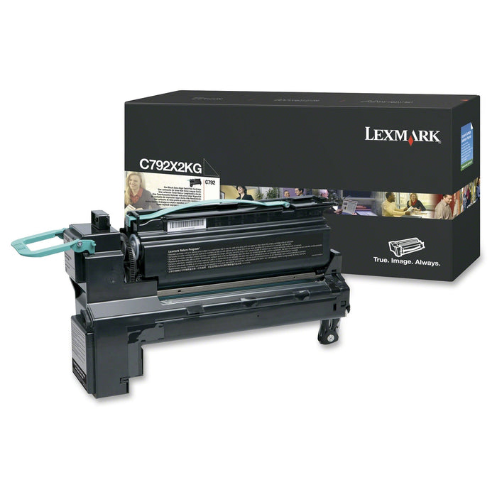 Lexmark C792X2KG Black Extra High Yield Toner Cartridge