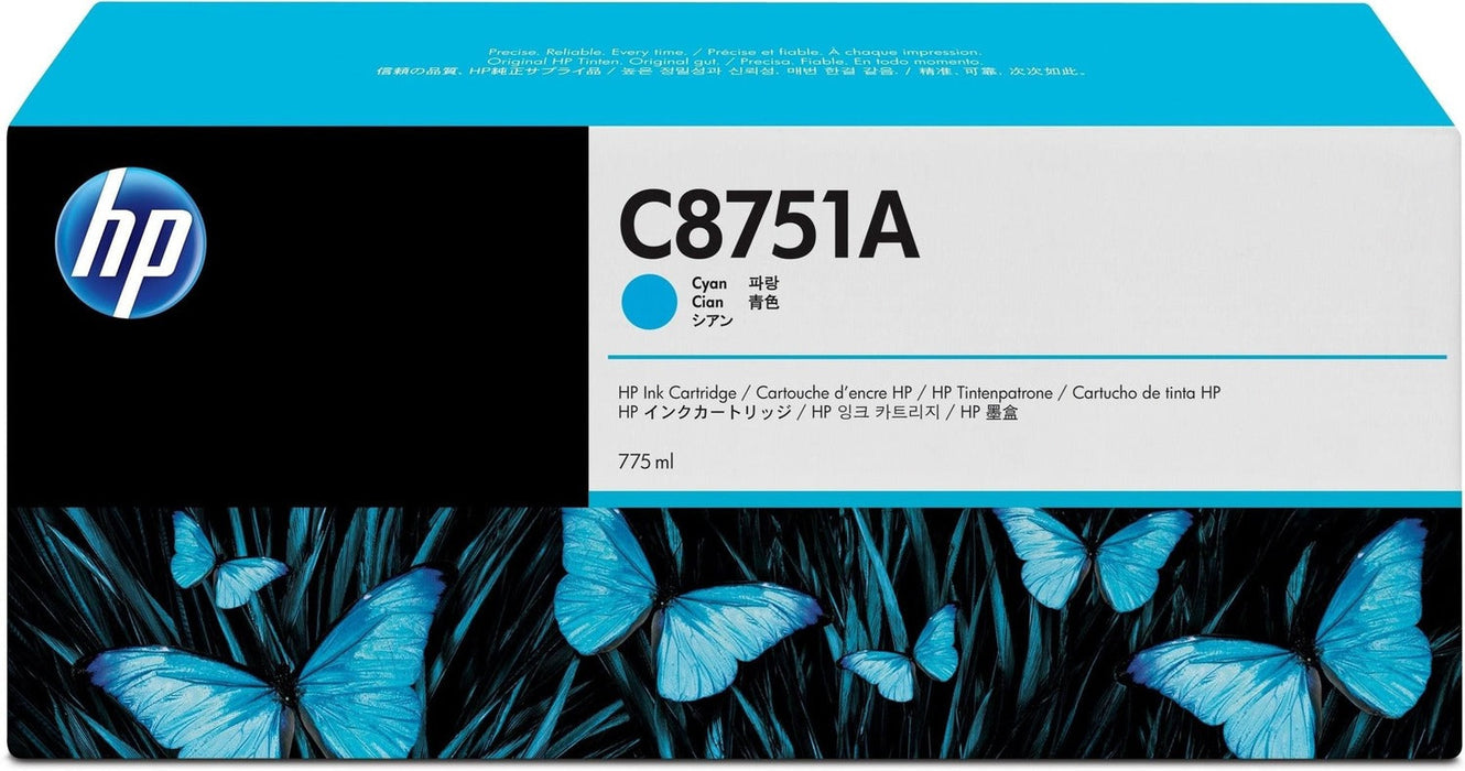 HP C8751A Cyan Ink Cartridge