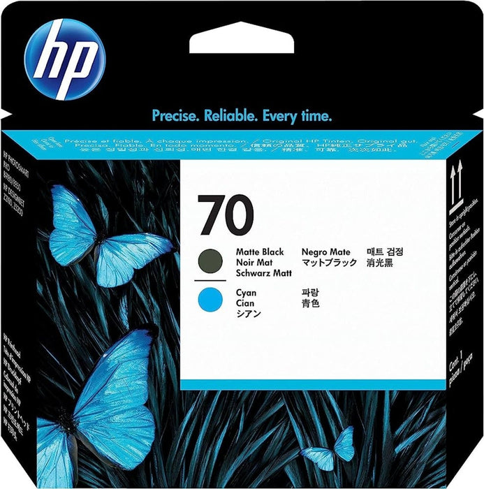 HP C9404A Matte Black / Cyan Printhead Assembly