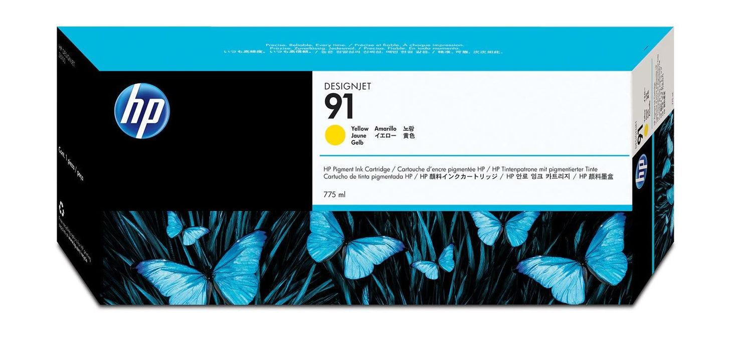 HP C9469A Yellow Pigment Ink Cartridge
